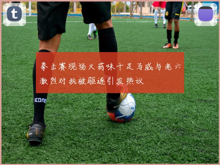 拳击赛现场火药味十足马威与老六激烈对抗被驱逐引发热议